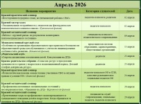 Апрель 2026 